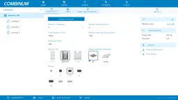 Example user interface from an elevator configurator made with Combinum CPQ.